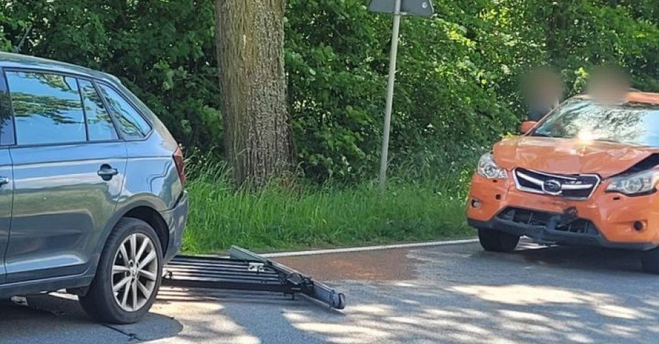 zdjęcie: Nie zachowała należytej odległości…- spowodowała kolizję / fot. KPP w Węgorzewie
