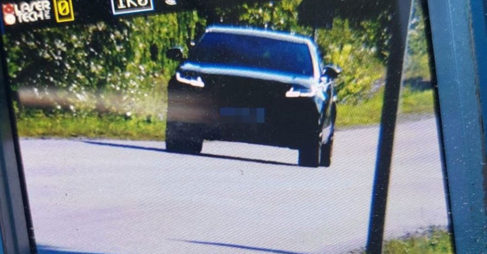 zdjęcie: Jazda z prędkością 130 km/h kosztowała 2500 złotych i utratę prawa jazdy / fot. KPP Bielsk Podlaski