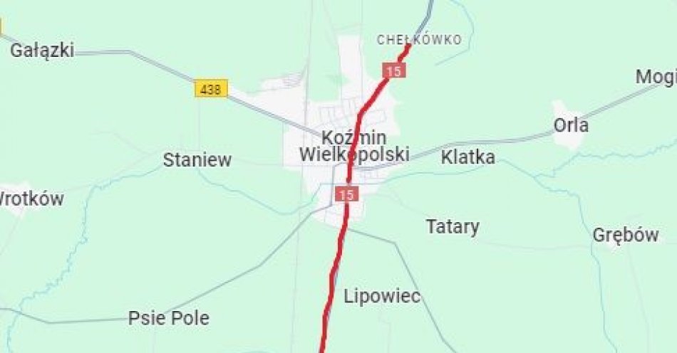 zdjęcie: Utrudnienia w ruchu na DK15 i DK36 / fot. KPP Krotoszyn