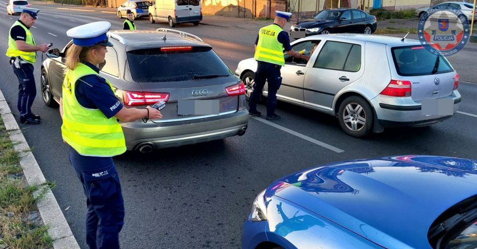 zdjęcie: Bez wypadku ale z nietrzeźwymi kierującymi – szczecińska drogówka podsumowała weekend / fot. KMP w Szczecinie