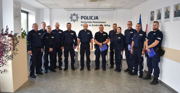 Awans i promesy w Komendzie Policji w Grodzisku Wielkopolskim