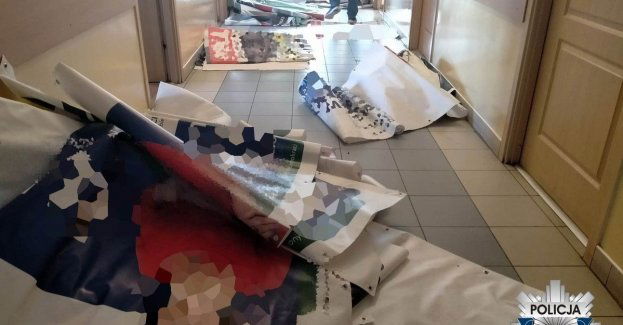Sokołowscy policjanci odnaleźli skradzione banery wyborcze