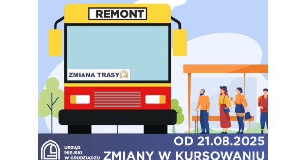 Zmiany w kursowaniu komunikacji miejskiej w związku z remontem ul. Magazynowej