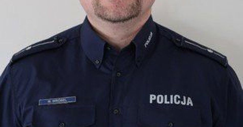 zdjęcie: Głosuj na mł. asp. Michała Wróbla w plebiscycie SuperDzielnicowy / fot. KPP Kazimierza Wielka