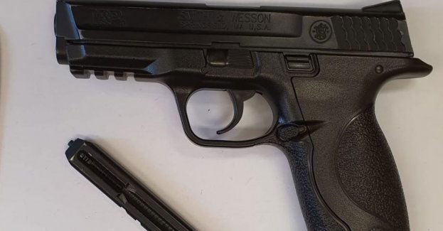 Pijany strzelał z wiatrówki w kierunku placu zabaw