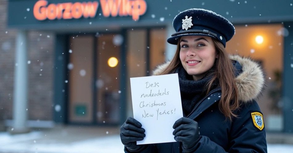 zdjęcie: Życzenia świąteczne od komendanta policji w Gorzowie / TM/ przykładowa ilustracja