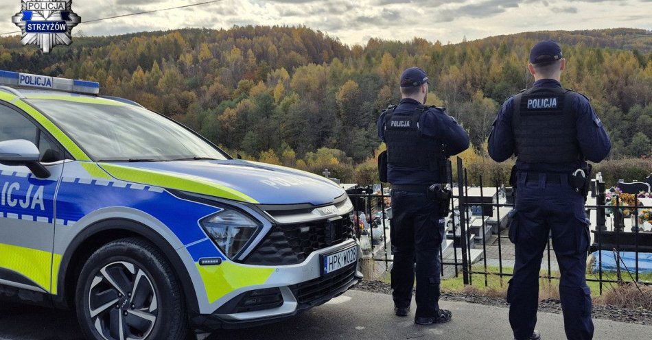 zdjęcie: Policja w Strzyżowie intensyfikuje działania przed Wszystkimi Świętymi / fot. KPP w Strzyżowie fot. KPP Strzyżów