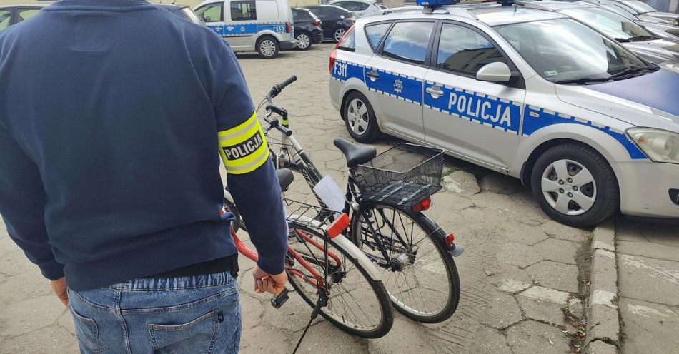 zdjęcie: Kryminalni odzyskali dwa skradzione rowery / fot. KPP w Łasku