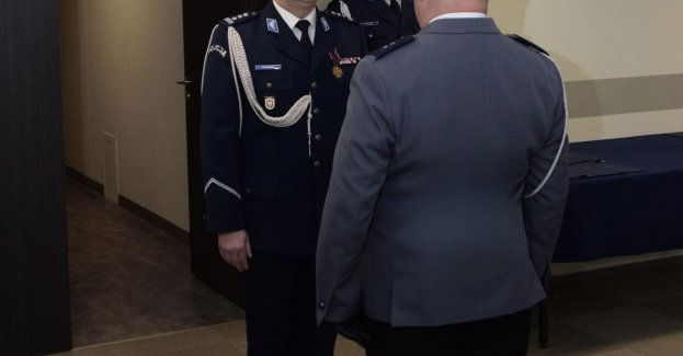 Policja w Sochaczewie świętowała 107. rocznicę niepodległości