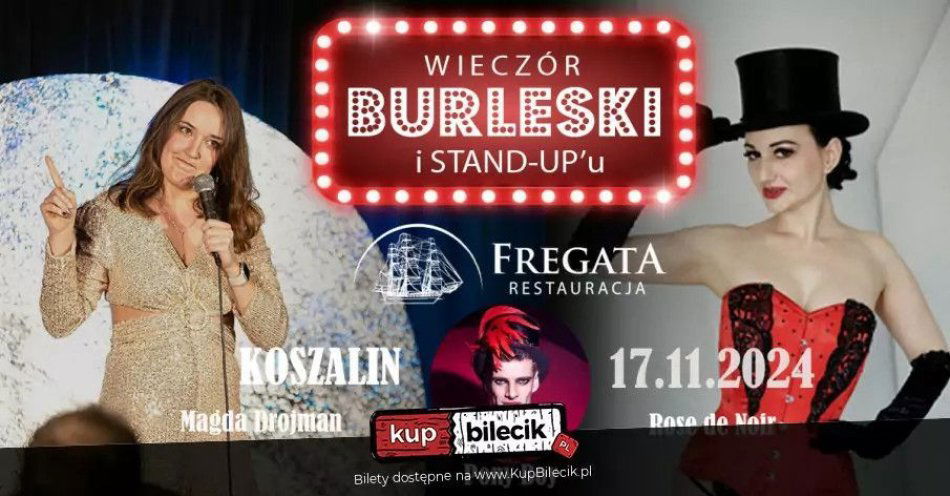 zdjęcie: Burleska by Rose de Noir w restauracji Fregata / kupbilecik24.pl / Burleska by Rose de Noir w restauracji Fregata