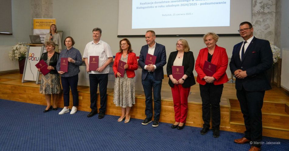 zdjęcie: Nowoczesne doradztwo zawodowe w białostockich szkołach / fot. nadesłane
