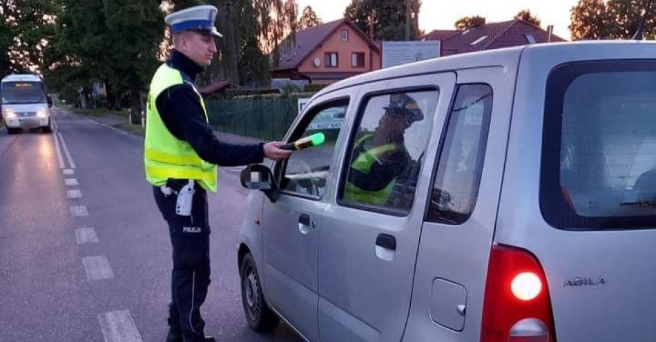 zdjęcie: Akcja ,Trzeźwość- 1 kierujący pod wpływem alkoholu. / fot. KPP Międzychód