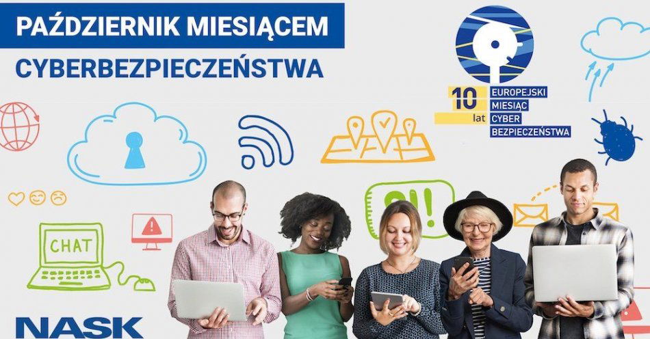 zdjęcie: EUROPEJSKI MIESIĄC CYBERBEZPIECZEŃSTWA 2022: 10 LAT UŚWIADAMIANIA NA TEMAT CYBERZAGROŻEŃ W EUROPIE / fot. KMP w Brzesku