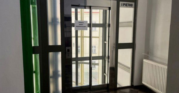 Awaria windy w Urzędzie Miejskim przy ul. Ratuszowej 1