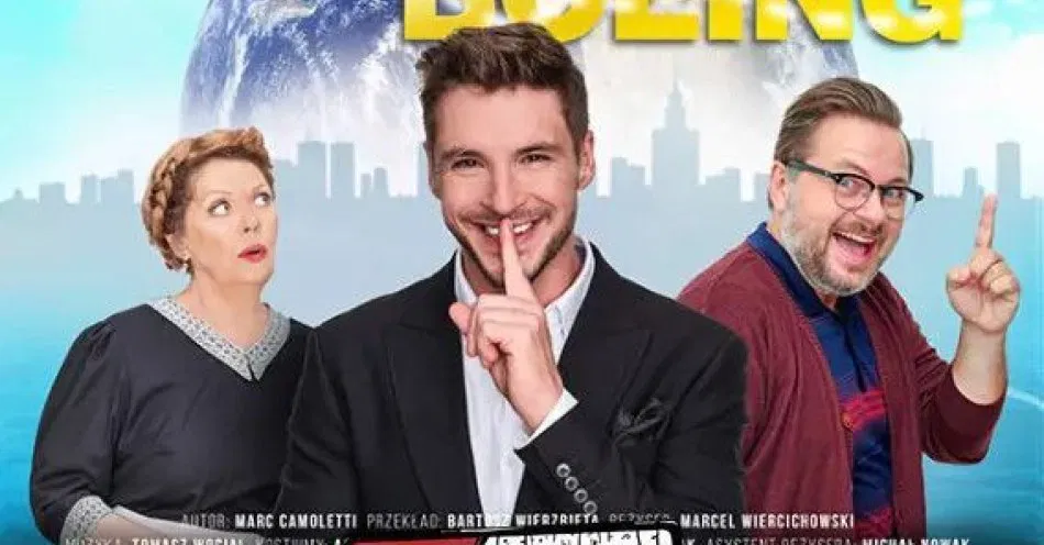 zdjęcie: Boeing Boeing - odlotowa komedia z udziałem gwiazd / kupbilecik24.pl / Boeing Boeing - odlotowa komedia z udziałem gwiazd