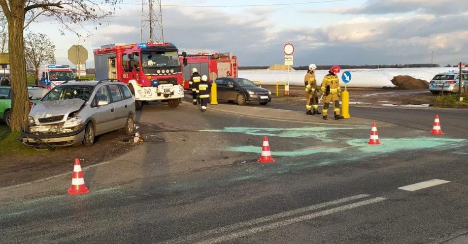 zdjęcie: Nieustąpienie pierwszeństwa przyczyną kolizji / fot. KPP w Radziejowie