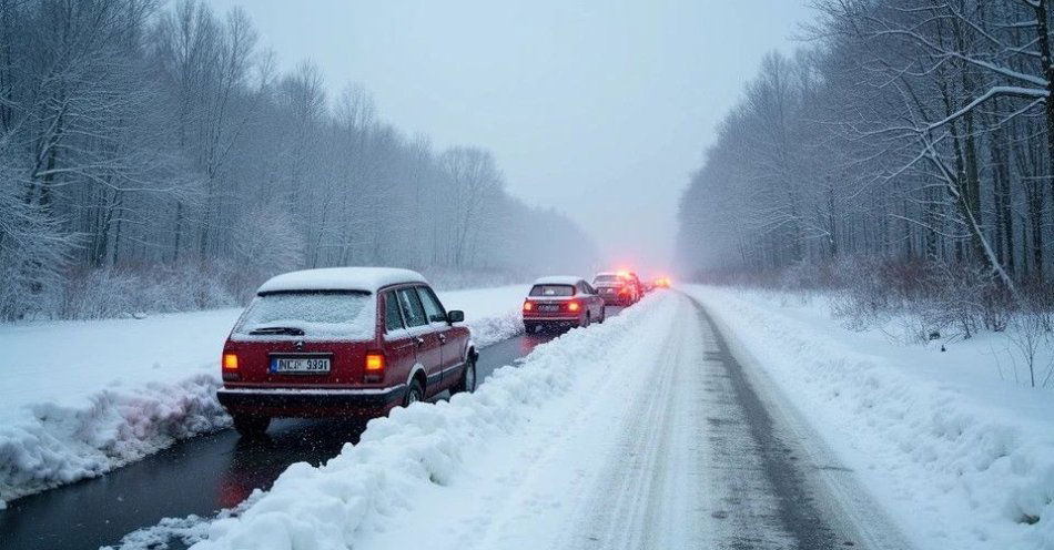 zdjęcie: Zimowe utrudnienia na drogach powiatu giżyckiego Kierowcy uważajcie / TM/ przykładowa ilustracja