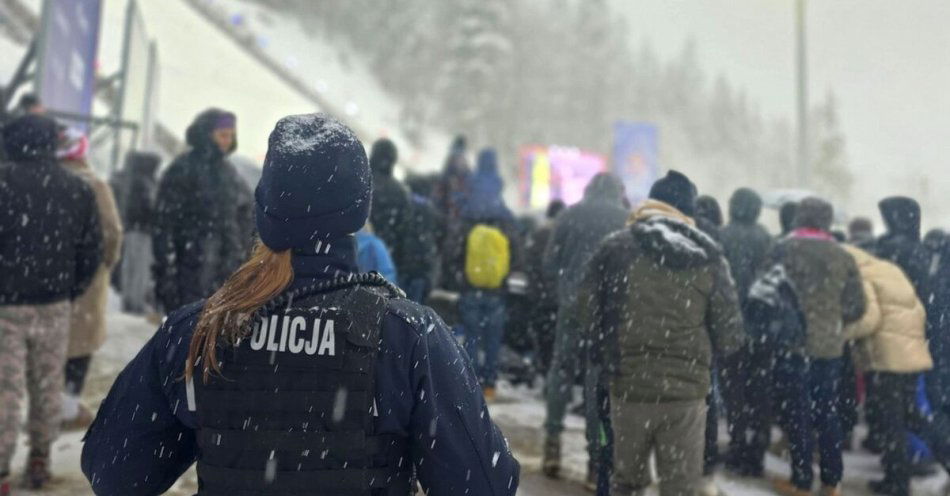 zdjęcie: Bezpiecznie na Wielkiej Krokwi podczas Red Bull Skoki / fot. KMP w Zakopanem