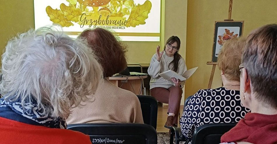 zdjęcie: Biblioteka miejscem przyjaznym dla seniora / fot. nadesłane