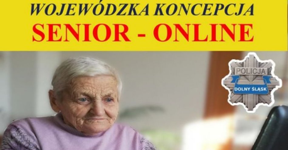 zdjęcie: Spotkanie Senior Online w poniedziałek / fot. KPP w Oleśnicy