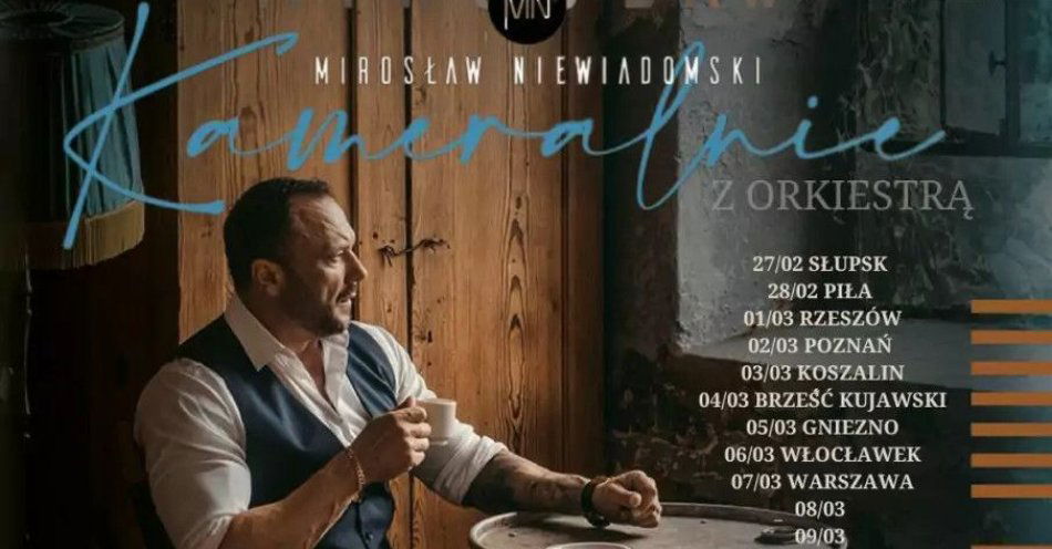zdjęcie: Mirosław Niewiadomski Kameralnie z Orkiestrą / kupbilecik24.pl / Mirosław Niewiadomski Kameralnie z Orkiestrą