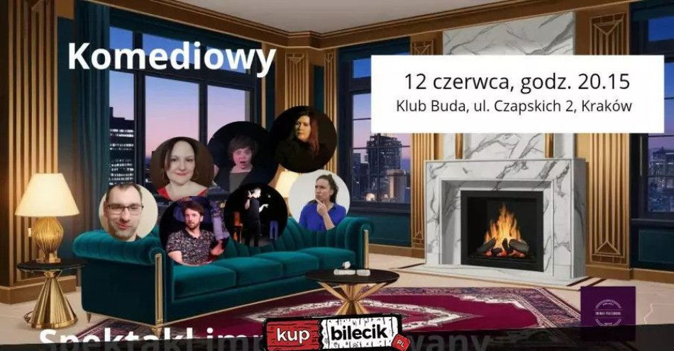 zdjęcie: Improwizowany Spektakl Komediowy - W salonie / kupbilecik24.pl / Improwizowany Spektakl Komediowy - W salonie