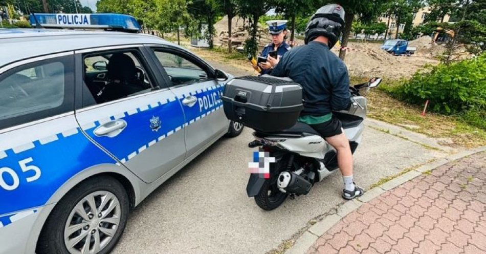 zdjęcie: Jednośladem bezpiecznie przez wakacje / fot. KPP Kraśnik
