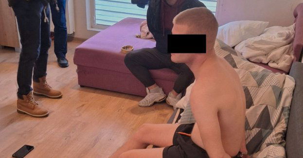 Poszukiwany zatrzymany u kolegi z 1,5 kg narkotyków