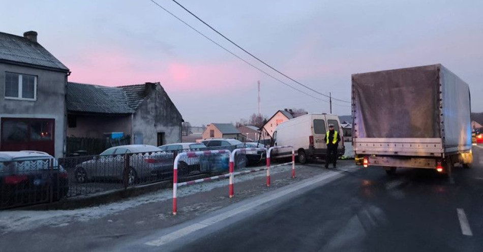 zdjęcie: Trzy poranne kolizje w powiecie kępińskim. Policja apeluje / fot. KPP Kępno