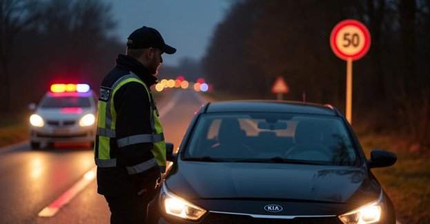 Pijany kierowca zatrzymany po przekroczeniu prędkości