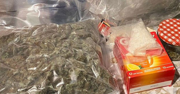U 27-latka znaleziono 0,6 kilograma narkotyków