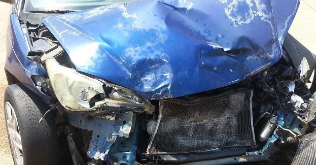 Po wypadku zablokowana dk12 w Głuchowie