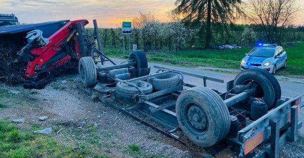 Z dwoma promilami kierował ciężarówką