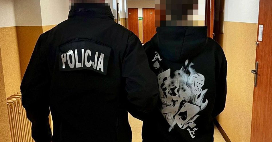 zdjęcie: Dwóch 16 latków zatrzymanych po ataku na ochroniarza / fot. KMP w Słupsku