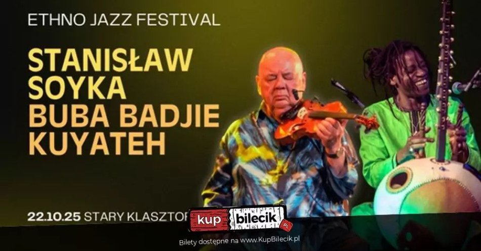 zdjęcie: Stanisław Soyka & Buba Badjie Kuyateh / kupbilecik24.pl / Stanisław Soyka & Buba Badjie Kuyateh