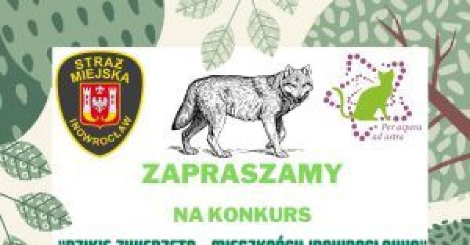 zdjęcie: Konkurs – chrońmy zwierzęta / fot. KPP Inowrocław