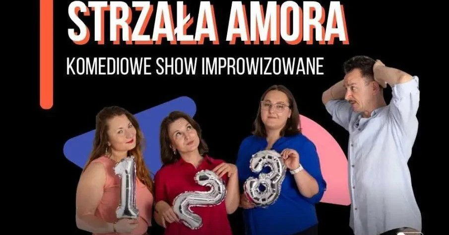 zdjęcie: Strzała Amora Komediowe Show Improwizowane / kupbilecik24.pl / Strzała Amora | Komediowe Show Improwizowane