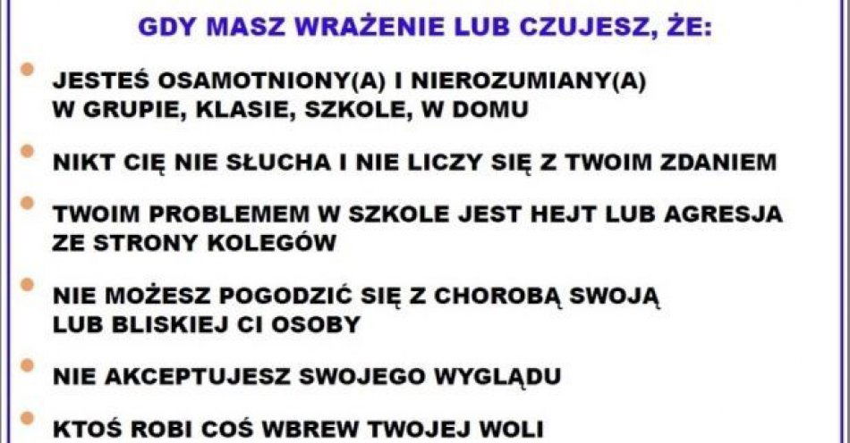 zdjęcie: W trosce o dzieci i nastolatków- ważne telefony / fot. KPP Aleksandrów