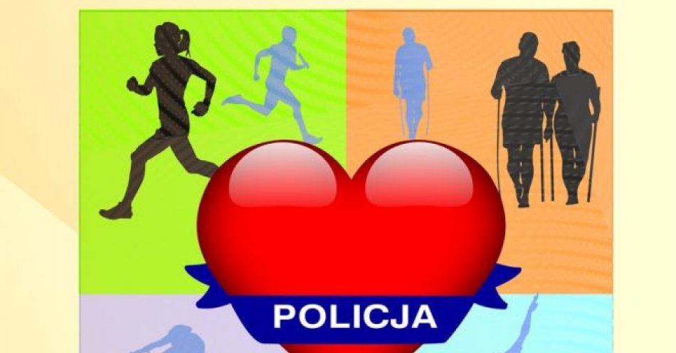 zdjęcie: Pobiegliśmy charytatywnie dla Fundacji pomocy wdowom i sierotom po poległych policjantach / fot. KPP w Lidzbarku Warmińskim