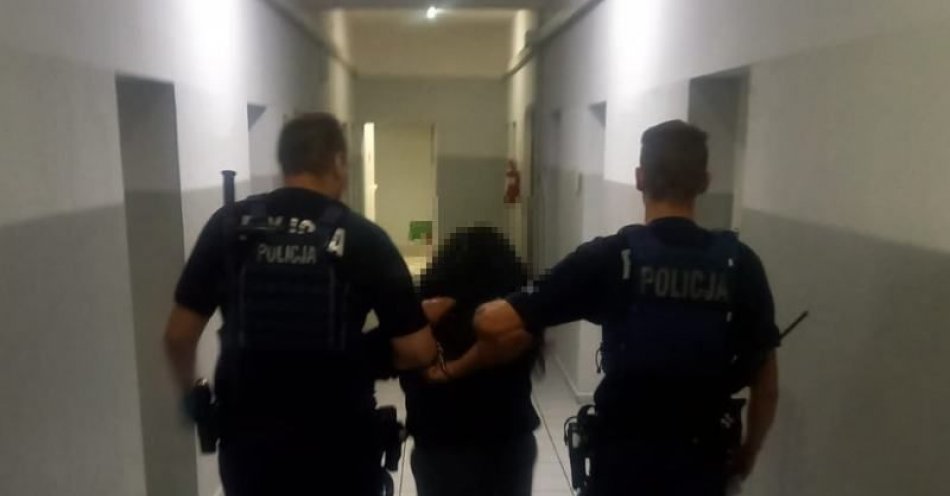 zdjęcie: Złodziejska para ukryła się przed policjantami w pszenicy. Tłumaczyli się, że są na randce / fot. KPP w Lubienie