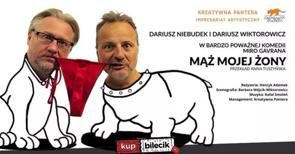 zdjęcie: Dariusz Niebudek i Dariusz Wiktorowicz w mistrzowskiej komedii! / kupbilecik24.pl / Dariusz Niebudek i Dariusz Wiktorowicz w mistrzowskiej komedii!