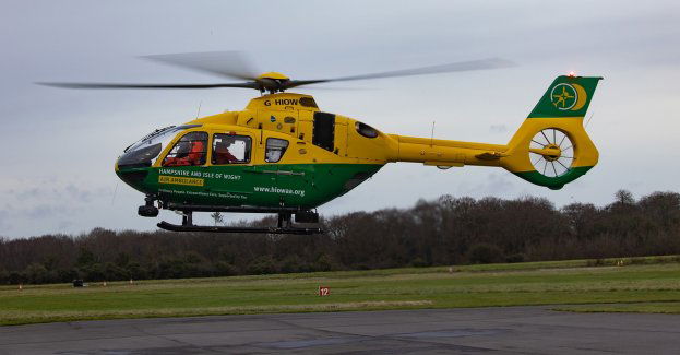 Wypadek na drodze wojewódzkiej z udziałem rowerzysty