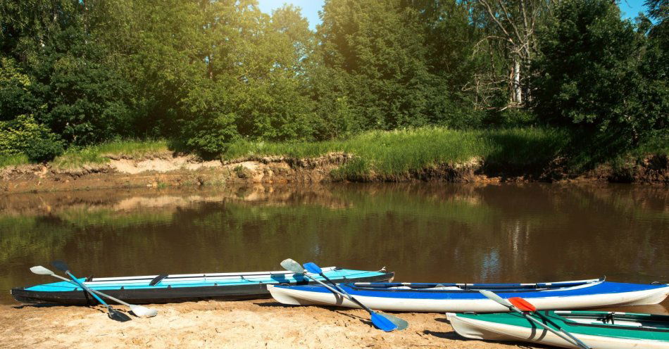 zdjęcie: Zawody kajakowe na Plaży Miejskiej w Rudniku / v8005860