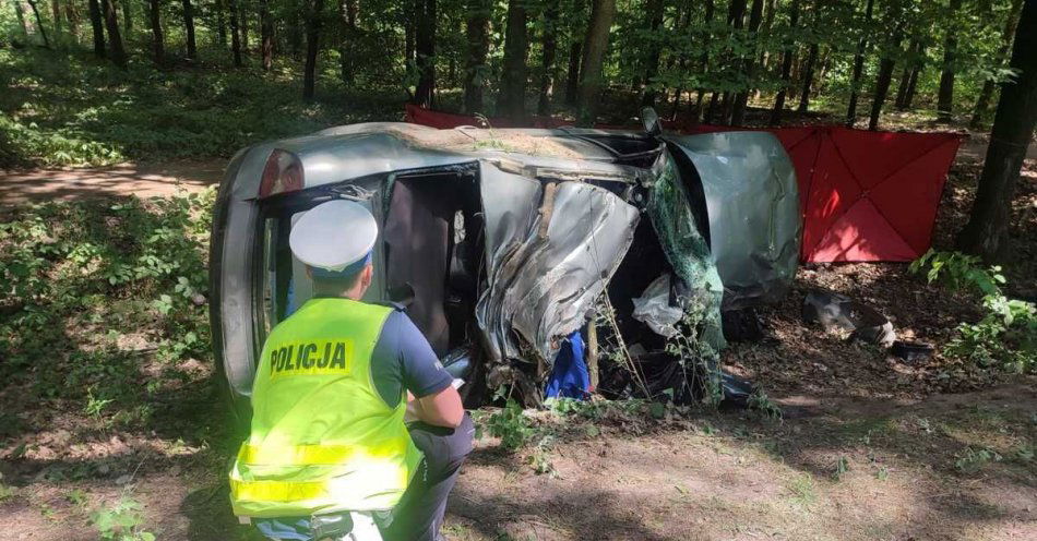 zdjęcie: Tragiczny początek długiego weekendu na płockich drogach / fot. KMP w Płocku