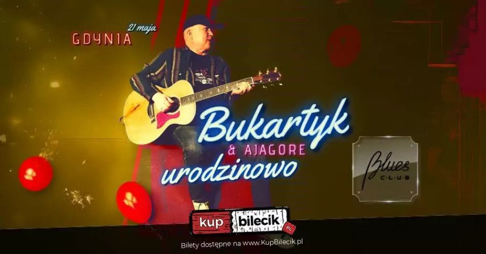 zdjęcie: Piotr Bukartyk & Ajagore URODZINOWO / kupbilecik24.pl / Piotr Bukartyk & Ajagore URODZINOWO