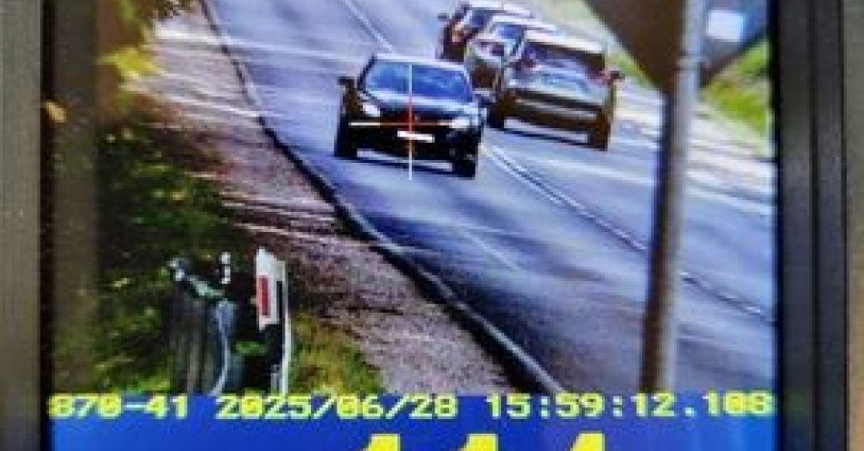 zdjęcie: 114 km/h w obszarze zabudowanym. Płocka drogówka ostudziła emocje kierowcy toyoty / fot. KMP w Płocku