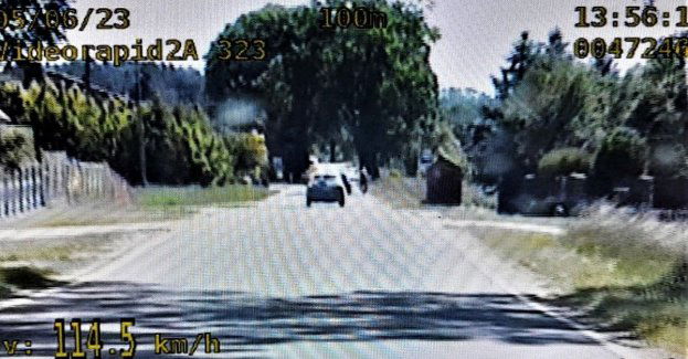 Kierowca znacznie przekroczył prędkość i był nietrzeźwy