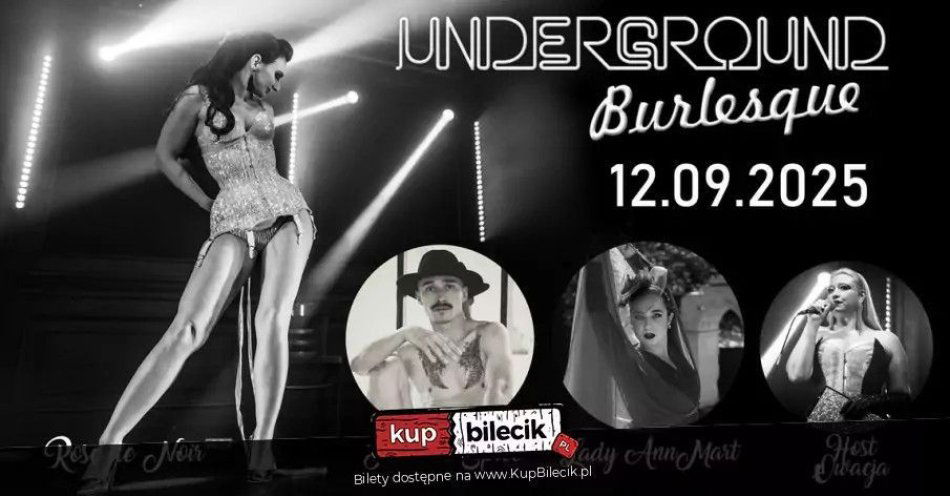 zdjęcie: Burleska by Rose de Noir w klubie KIJ / kupbilecik24.pl / Burleska by Rose de Noir w klubie KIJ