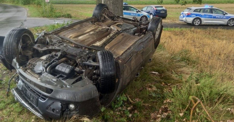 zdjęcie: Trzy wypadki drogowe w ciągu 24 godzin. / fot. KMP w Koninie