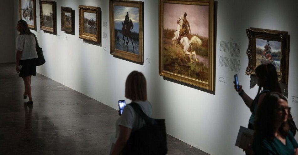 zdjęcie: Monograficzna wystawa dzieł Józefa Chełmońskiego w Muzeum Narodowym w Krakowie / fot. PAP